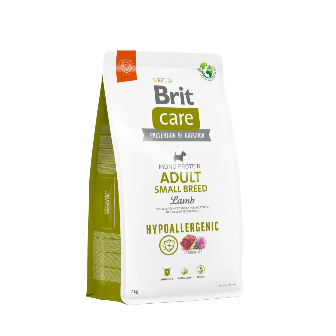 BRIT SMALL BREED 7kg Bolsa de alimento Brit Care Small Breed de 7kg